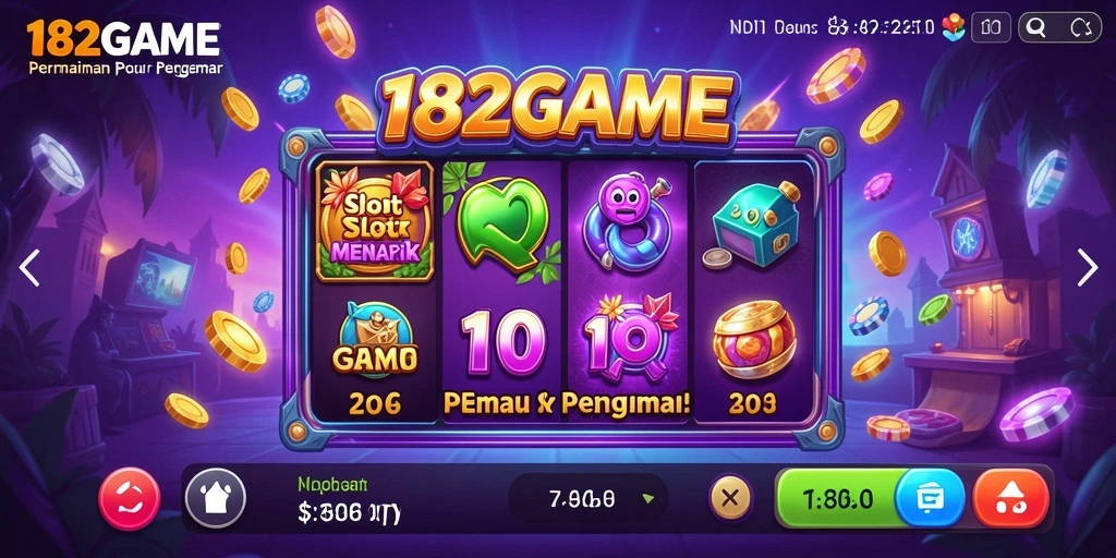 Tangkapan layar gameplay Slot yang menarik dan penuh warna.