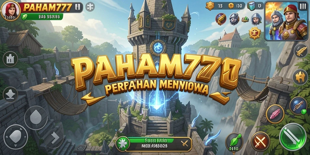 Tampilan gameplay Tower Defense yang seru dan mendebarkan.
